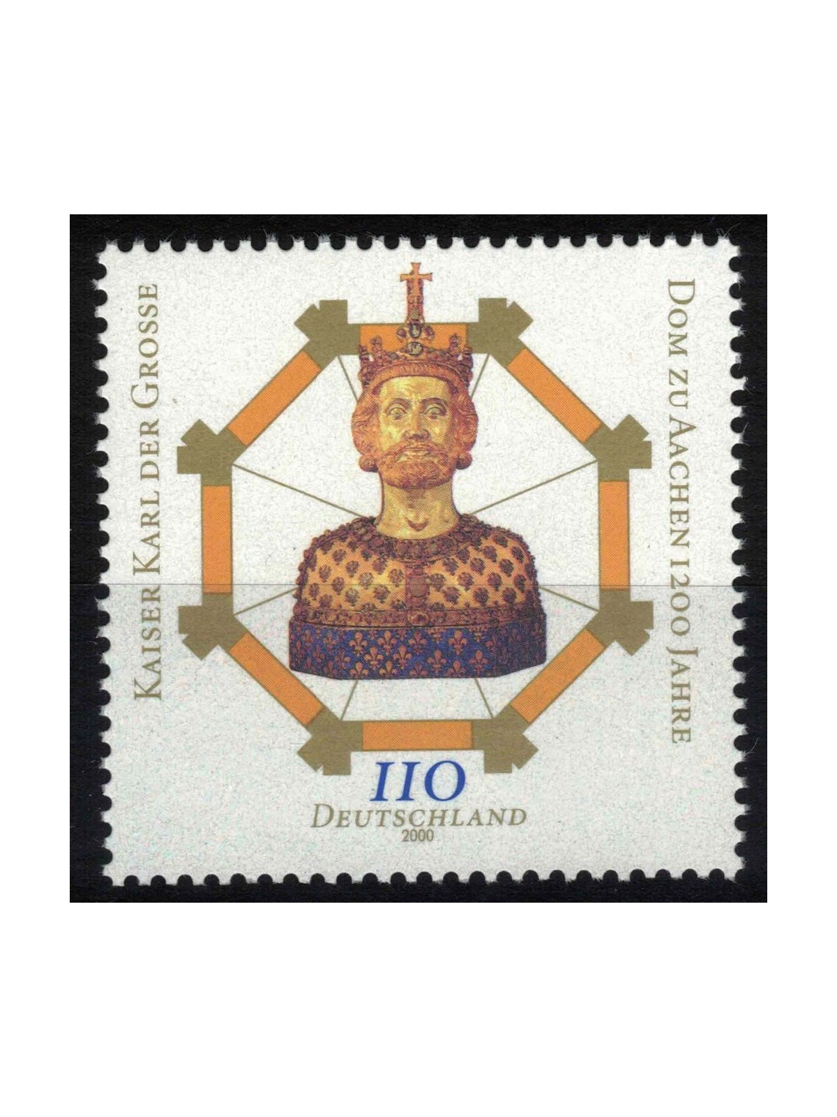 GERMANIA BRD 2000 Cattedrale di Aix MNH**