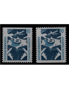 GERMANY BRD 1988 Famous Monuments (10p) from booklet 2v MNH**