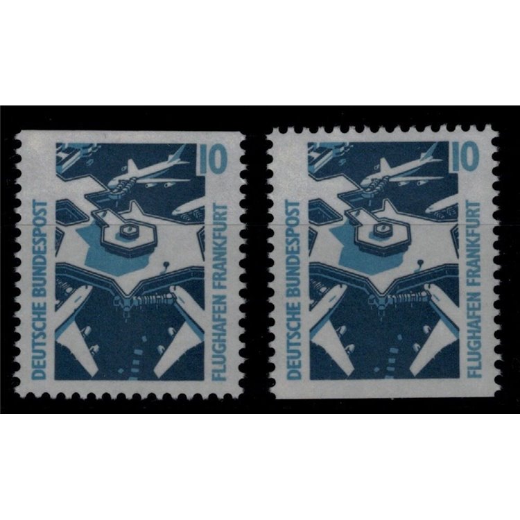 GERMANY BRD 1988 Famous Monuments (10p) from booklet 2v MNH**