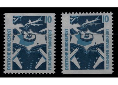 GERMANIA BRD 1988 Monumenti celebri (10p) da LB 2v MNH**