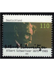 GERMANIA BRD 2000 Albert Schweitzer MNH**