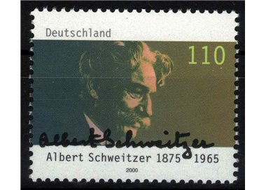 GERMANY BRD 2000 Albert Schweitzer MNH**