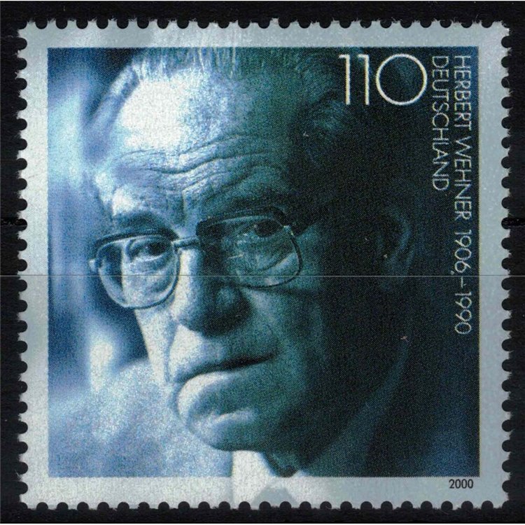 GERMANIA BRD 2000 Herbert Wehner MNH**