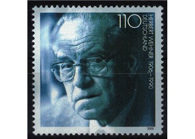 GERMANIA BRD 2000 Herbert Wehner MNH**