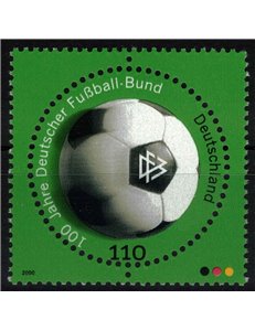 GERMANIA BRD 2000 Federazione Tedesca Gioco Calcio MNH**