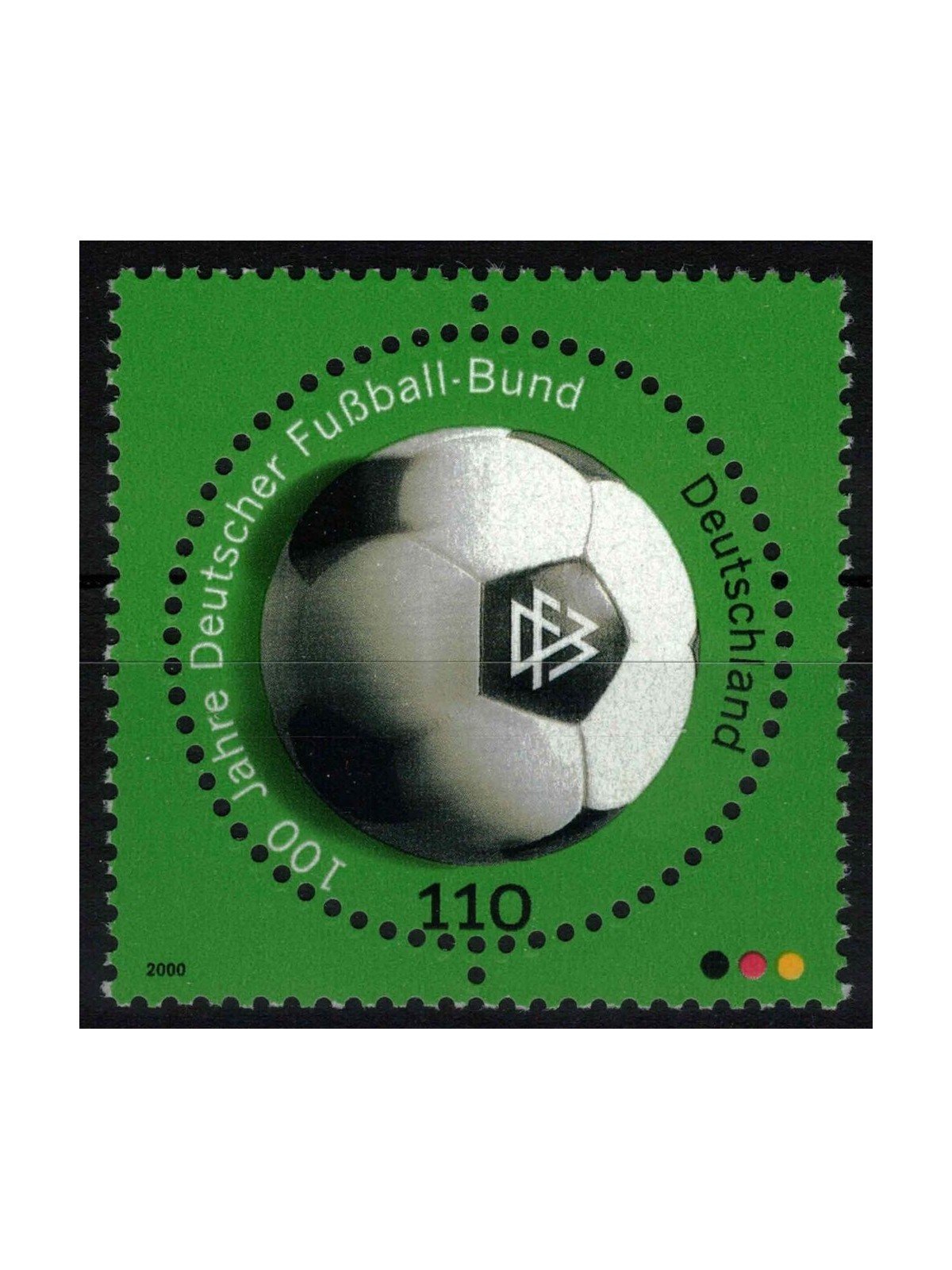 GERMANIA BRD 2000 Federazione Tedesca Gioco Calcio MNH**