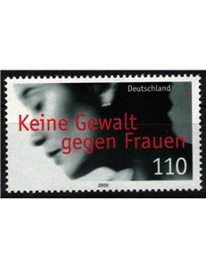 GERMANIA BRD 2000 No alla violenza contro le donne MNH**