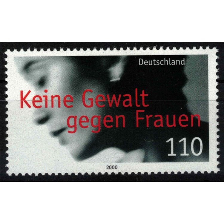 GERMANY BRD 2000 No to violence against women MNH**