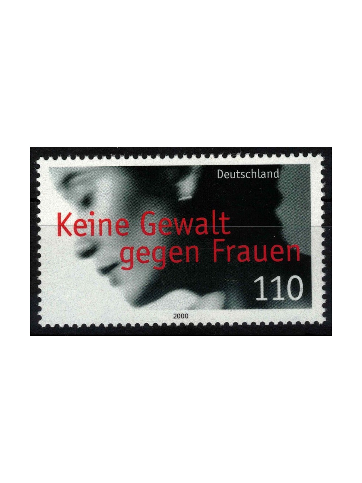 GERMANY BRD 2000 No to violence against women MNH**