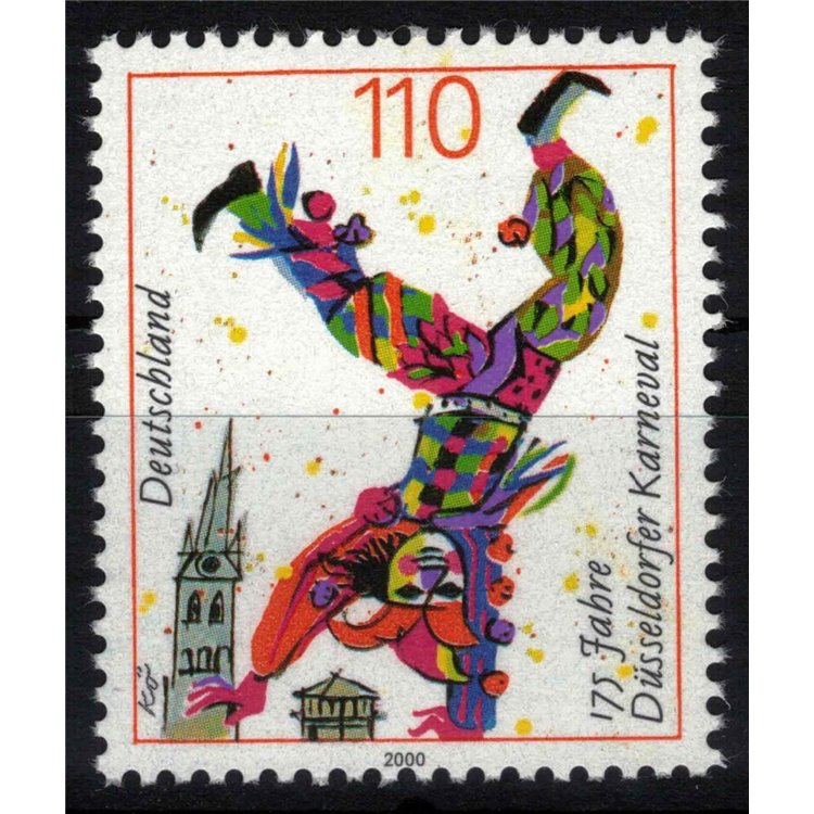 GERMANIA BRD 2000 Carnevale di Dusseldorf MNH**