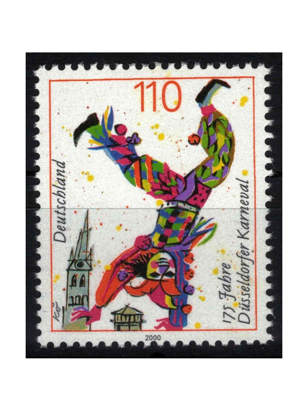 GERMANY BRD 2000 Dusseldorf Carnival MNH**