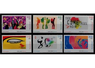 GERMANY BRD 2000 Universal Exhibition (4th series) 4v MNH**