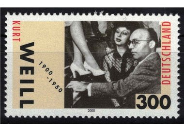 GERMANIA BRD 2000 Kurt Weill MNH**