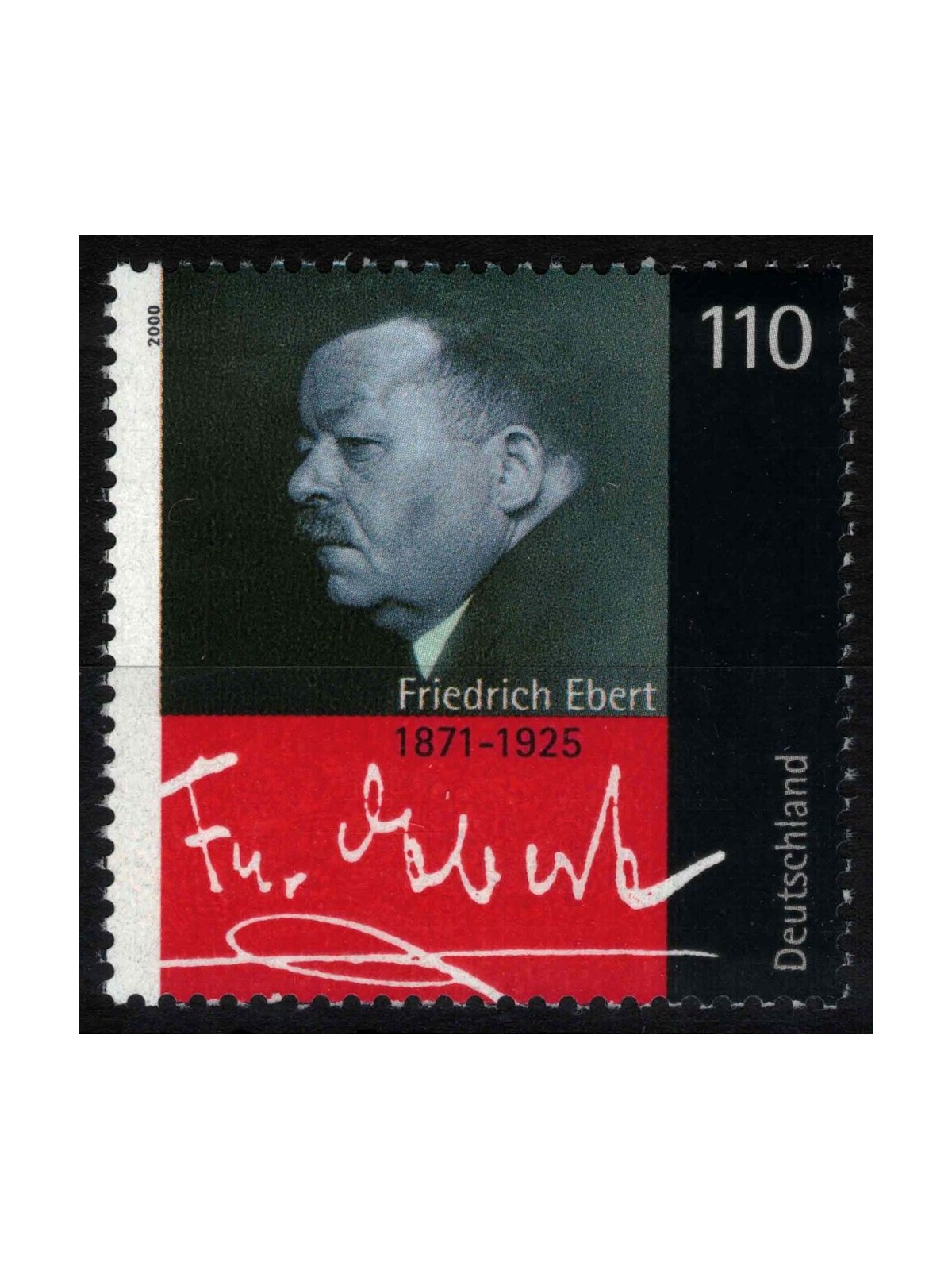 GERMANIA BRD 2000 Friedrich Ebert MNH**