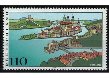 GERMANIA BRD 2000 Vedute (6ª serie) MNH**