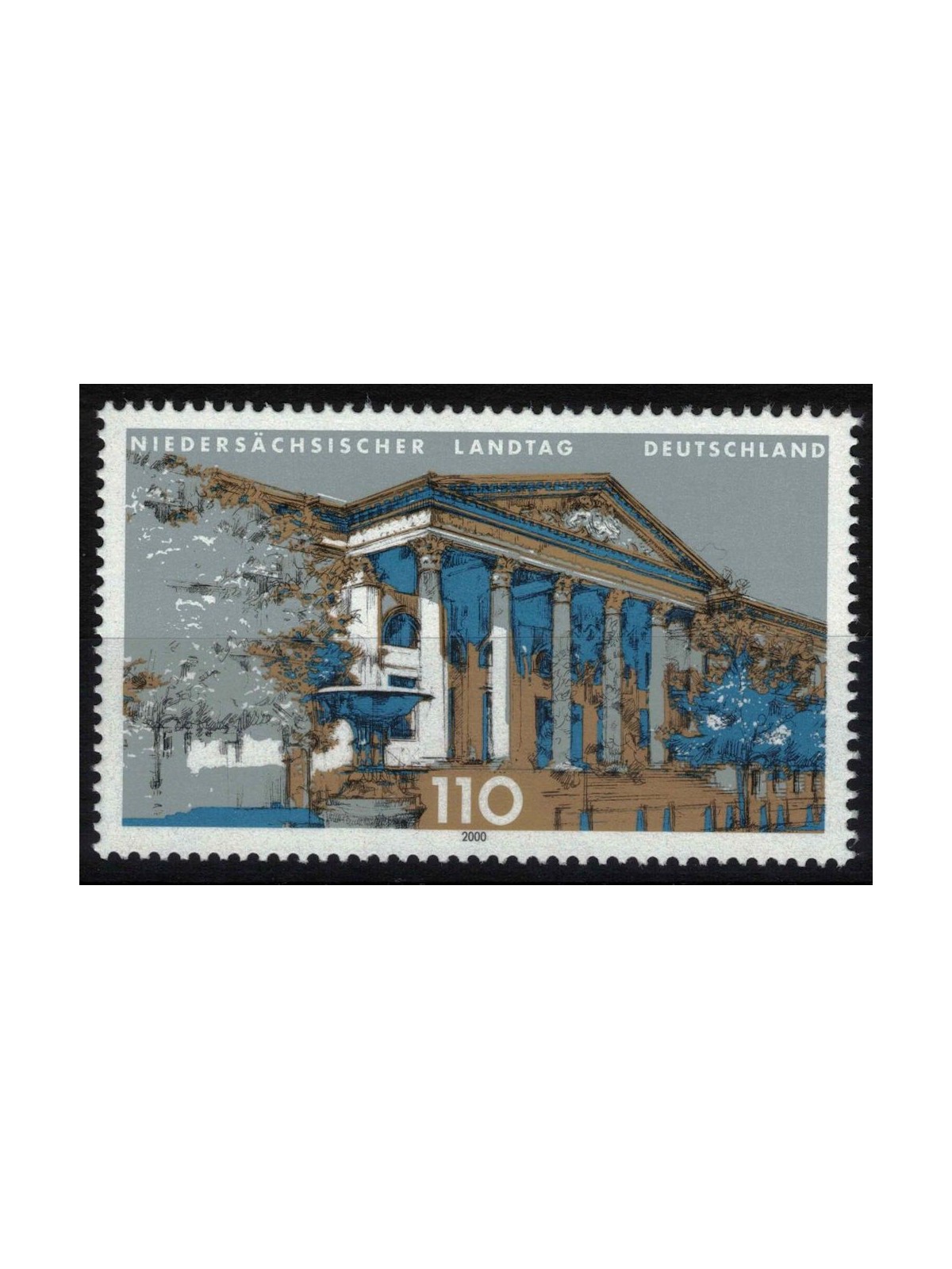GERMANIA BRD 2000 Parlamenti dei Länder (5ª serie) MNH**