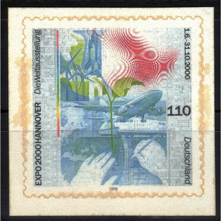 GERMANIA BRD 2000 Esposizione Universale (3ª serie) MNH**