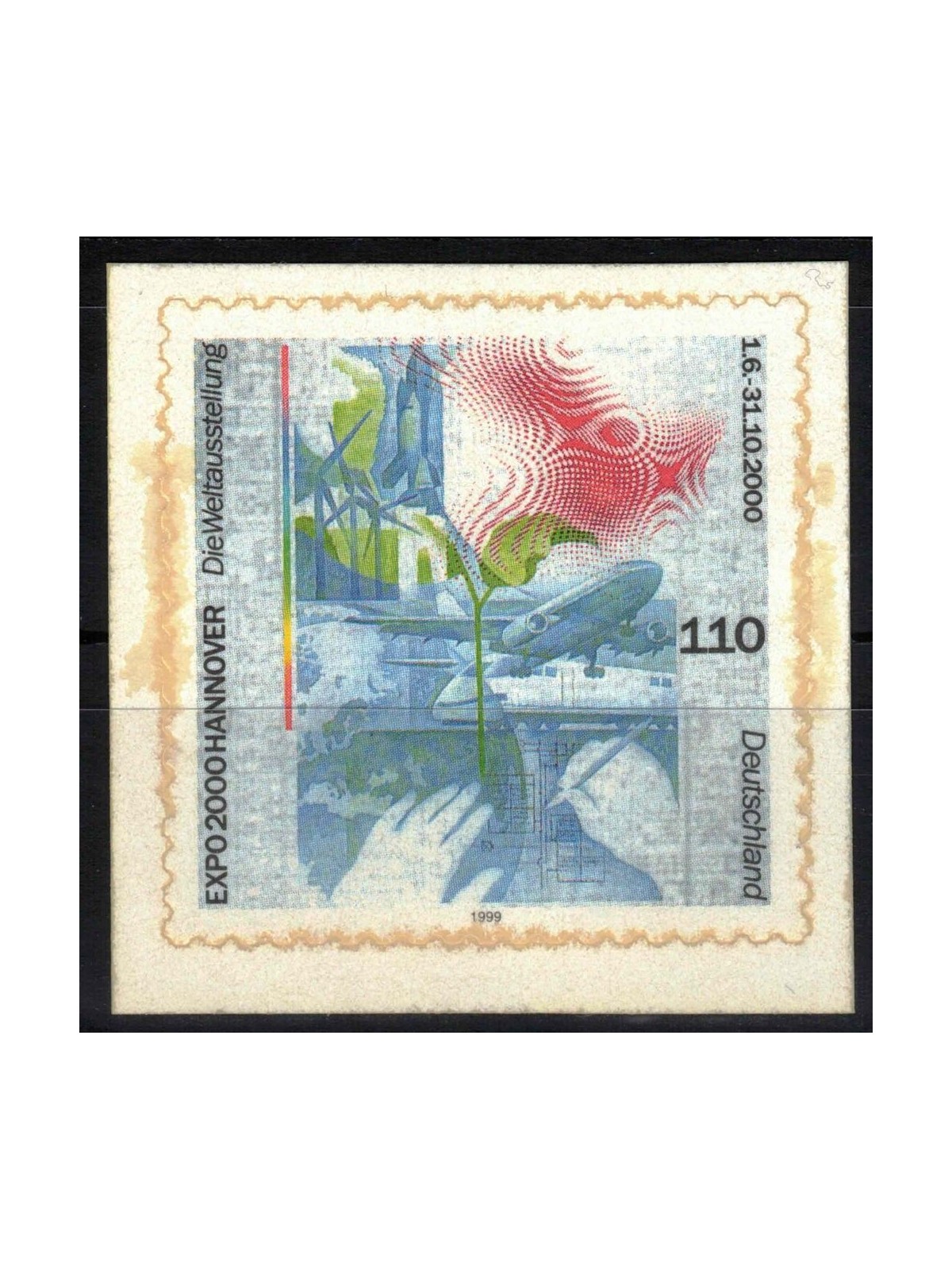 GERMANIA BRD 2000 Esposizione Universale (3ª serie) MNH**