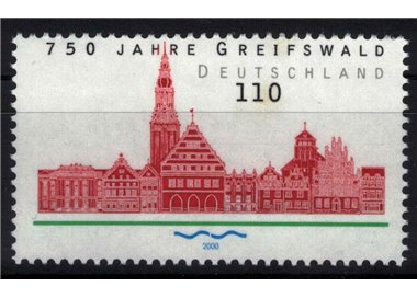 GERMANY BRD 2000 City of Greifswald MNH**