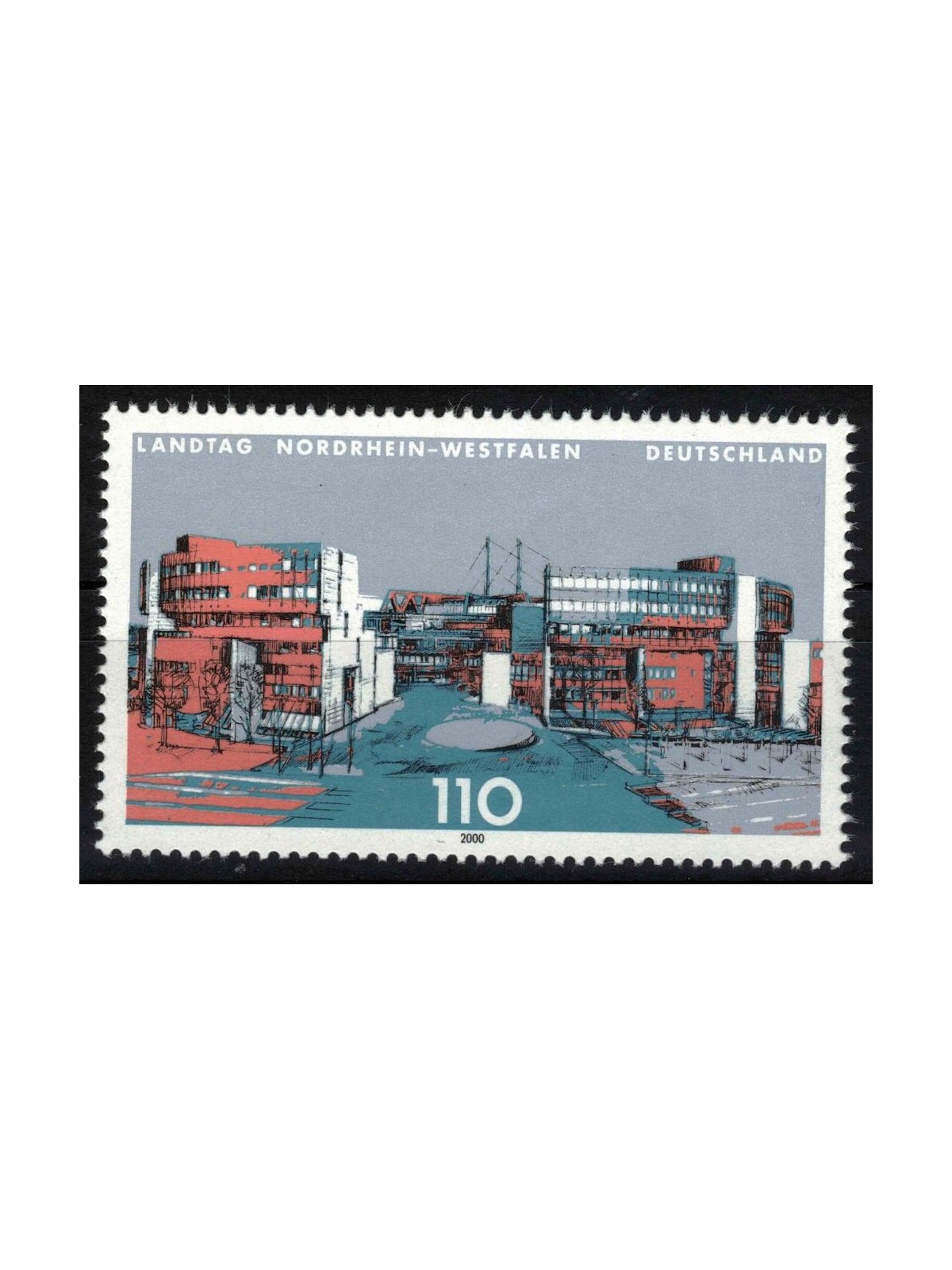 GERMANY BRD 2000 Parliaments of the Länder (6th series) MNH**