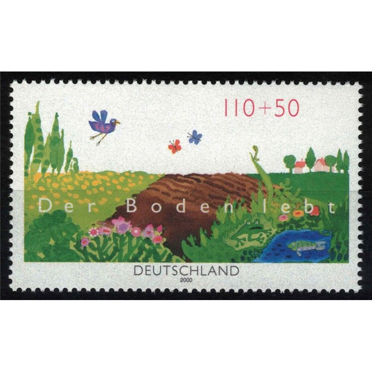 GERMANIA BRD 2000 Protezione della Natura MNH**