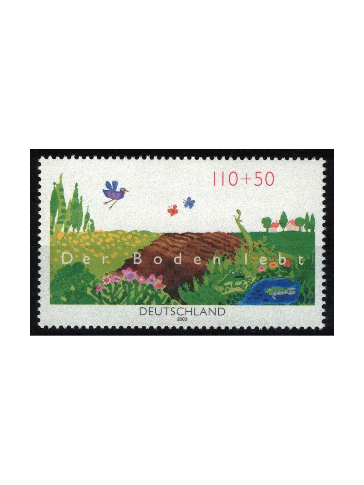 GERMANIA BRD 2000 Protezione della Natura MNH**