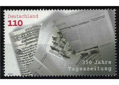 GERMANIA BRD 2000 Giornali Tedeschi MNH**