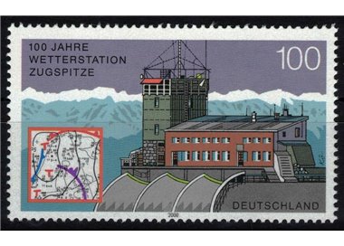 GERMANY BRD 2000 Zugspitze Weather Station MNH**