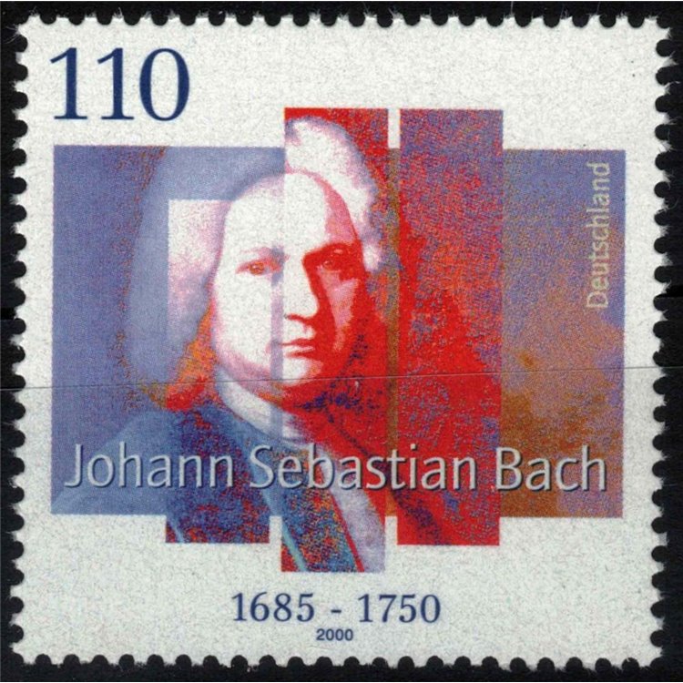 GERMANIA BRD 2000 Johann Sebastian Bach MNH**