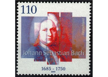 GERMANIA BRD 2000 Johann Sebastian Bach MNH**