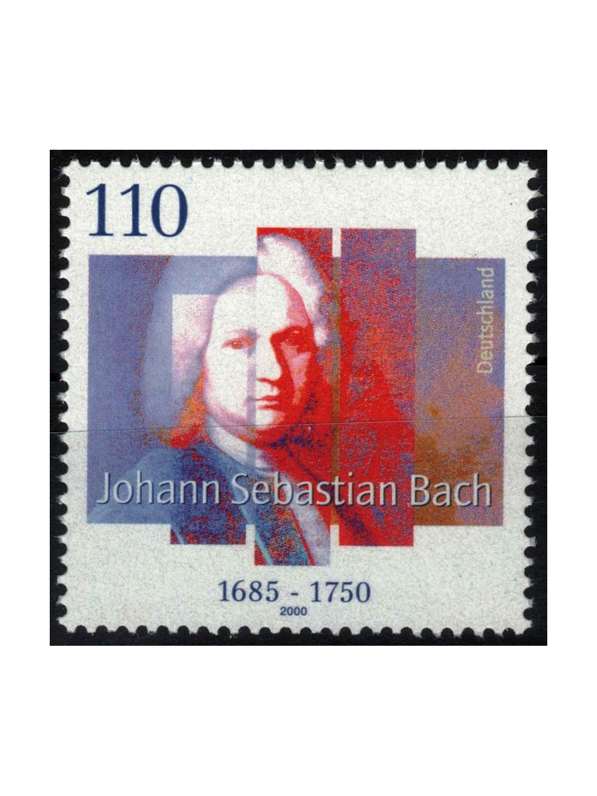 GERMANY BRD 2000 Johann Sebastian Bach MNH**