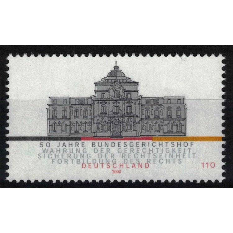 GERMANIA BRD 2000 Corte di giustizia federale MNH**