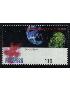 GERMANIA BRD 2000 Esposizione Universale (5ª serie) MNH**