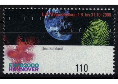 GERMANIA BRD 2000 Esposizione Universale (5ª serie) MNH**