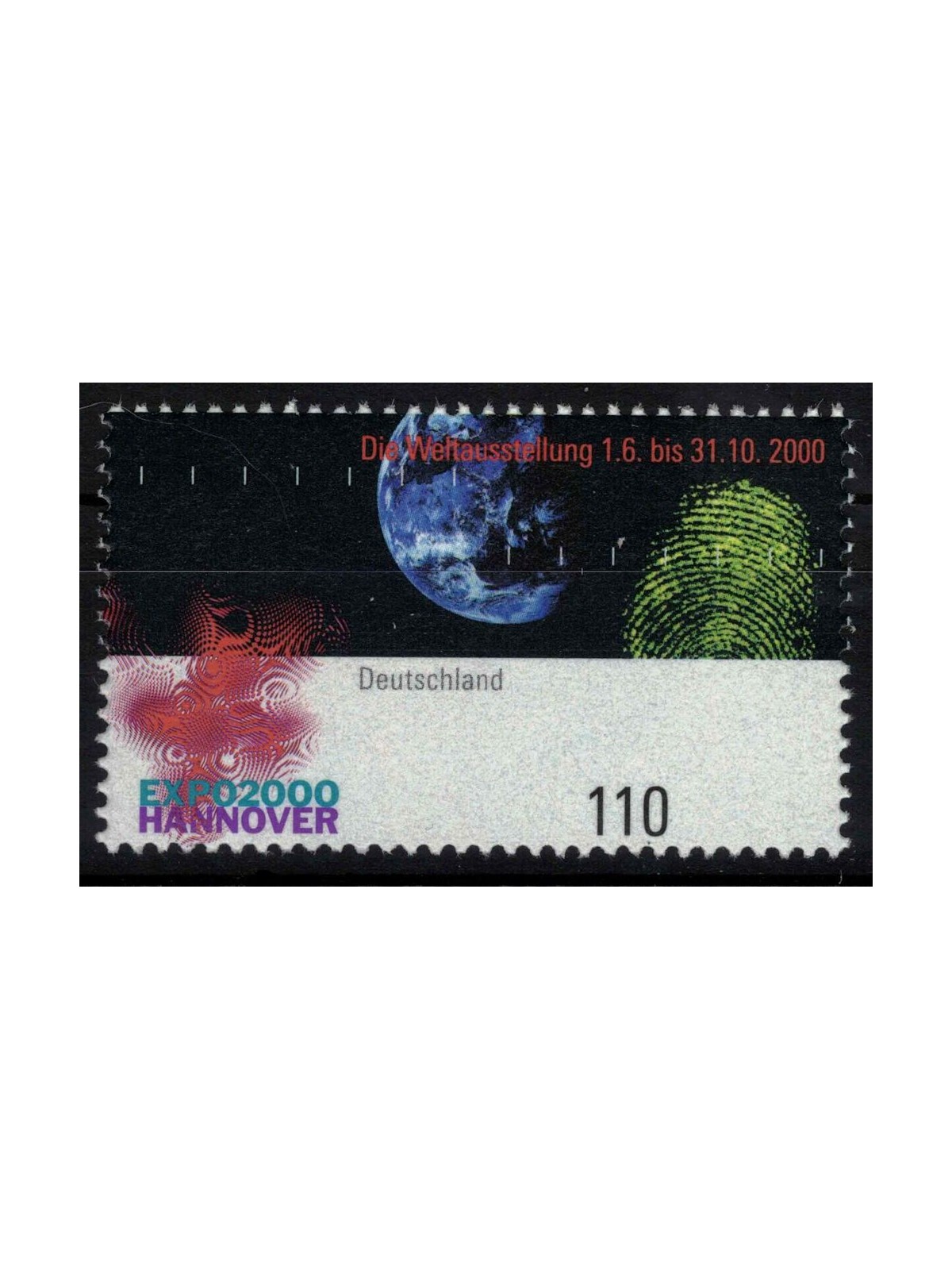 GERMANIA BRD 2000 Esposizione Universale (5ª serie) MNH**