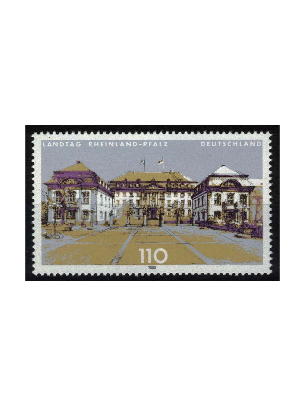 GERMANY BRD 2000 Parliaments of the Länder (7th series) MNH**