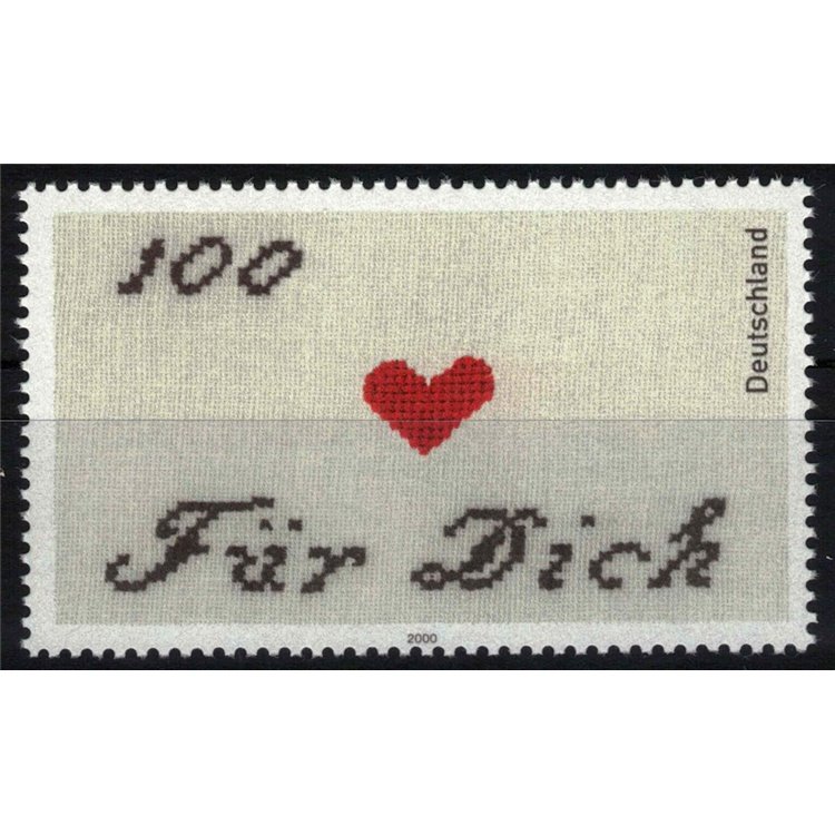 GERMANY BRD 2000 Greeting Stamp MNH**