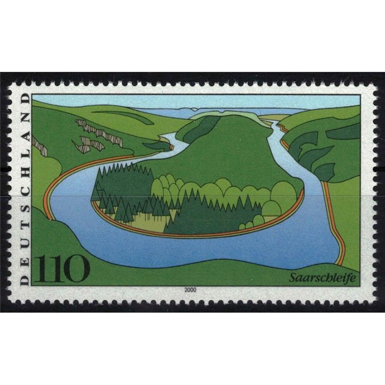 GERMANIA BRD 2000 Vedute (7ª serie) MNH**