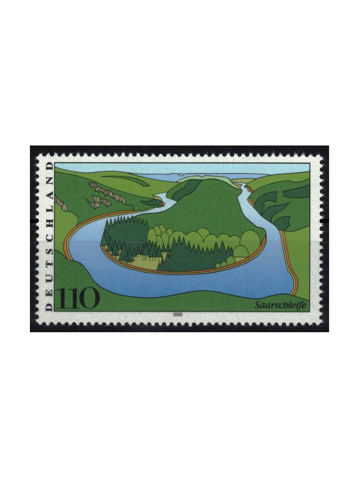 GERMANIA BRD 2000 Vedute (7ª serie) MNH**