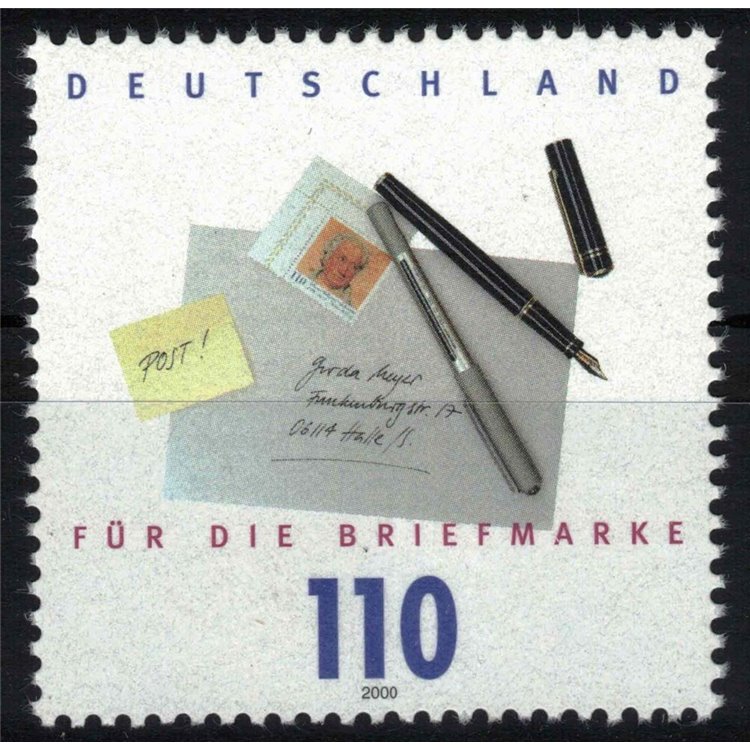 GERMANY BRD 2000 Stamp Day MNH**