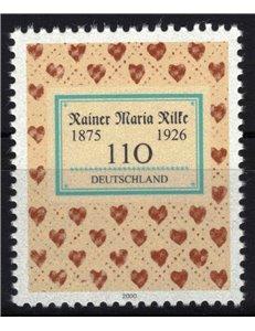 GERMANY BRD 2000 Rainer Maria Rilke MNH**