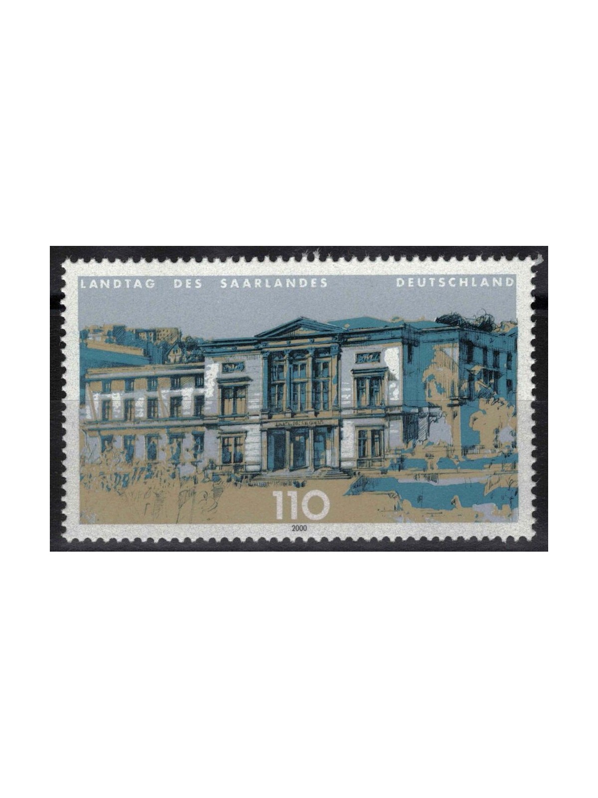 GERMANY BRD 2000 Parliaments of the Länder (8th series) MNH**
