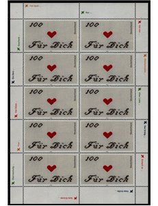 GERMANIA BRD 2000 Francobollo Augurale MF MNH**