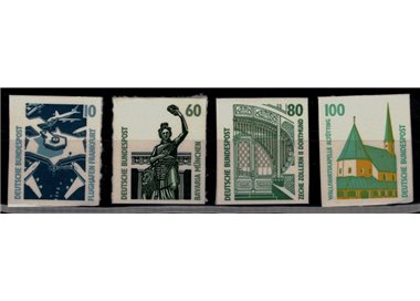 GERMANIA BRD 1991 Serie ordinaria (da LB) 4v MNH**