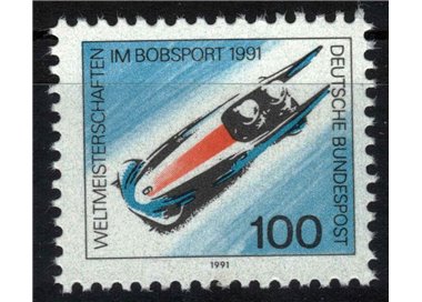 GERMANIA BRD 1991 Campionato del mondo di Bob MNH**