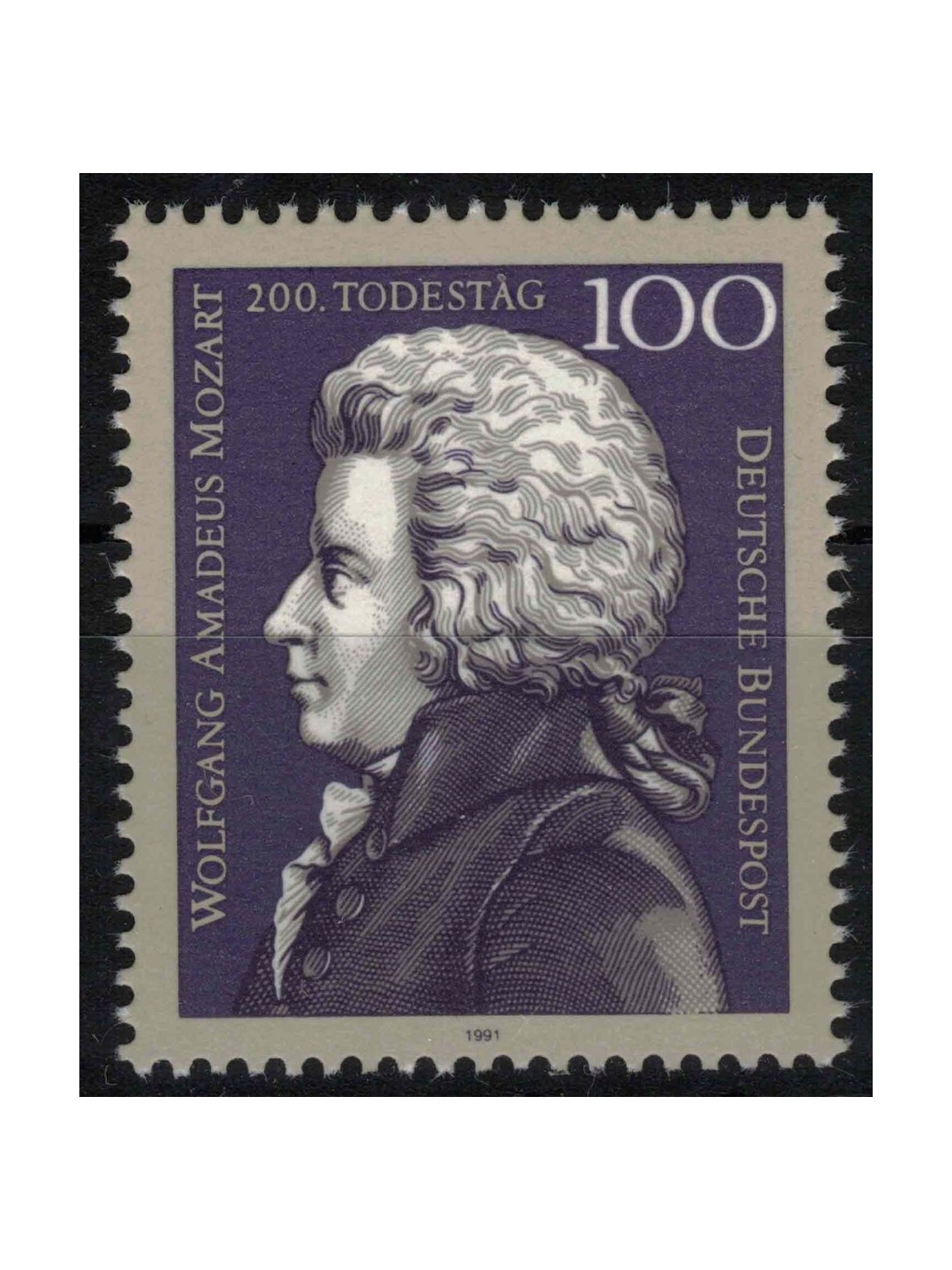 GERMANIA BRD 1991 Wolfgang Amadeus Mozart MNH**