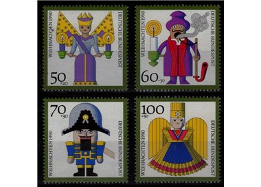 GERMANIA BRD 1990 Natale 4v MNH**