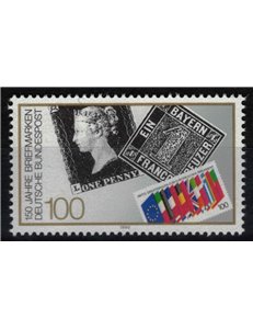 GERMANIA BRD 1990 Anniversario del primo francobollo MNH**
