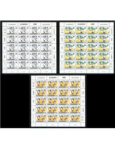 GUERNSEY 1989 Europa 3 MF MNH**