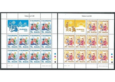 MALTA 1989 Europa 2 MF MNH**